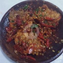 Tempe Goreng Sambal Uleg