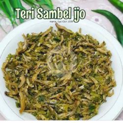 Paket Nasi Ikan Teri Sambal Hijau Mercon