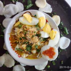 Lontong Kari Special Telor Khas Panorama Lembang