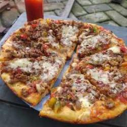 Pizza Sapi Sosis Kecil