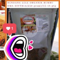 Rendang Lele Organik (250 Gram)