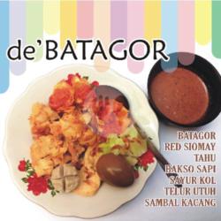 Batagor Siomay Goreng Komplit Spesial Telur (sambal Kacang : Pedas)