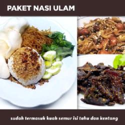 Nasi Ulam   Dendeng   Teri