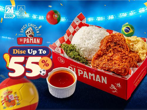 Spicy Si Paman, Nasi Ayam & Wings, Sukabumi