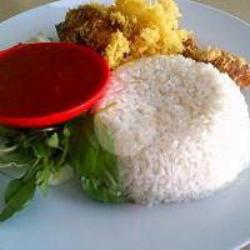 Paket Hemat (ayam Nasi Tahu/tempe)