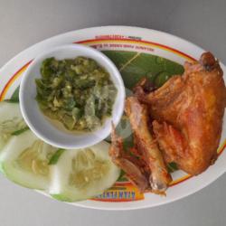 Ayam Pejantan Goreng Lombok Ijo