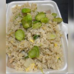 Nasgor Ikan Asin Pete