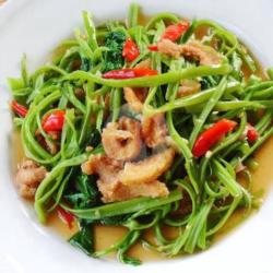 Kangkung Tumis Ikan Asin