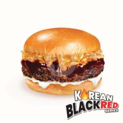 Black/red Sauce Beef Burger