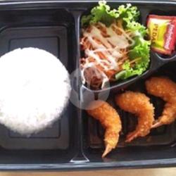 Bento A Udang Saos Teriyaki