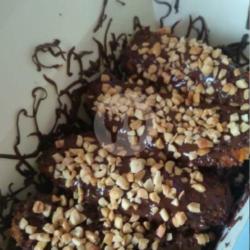 Pisang Crispy Coklat Kacang