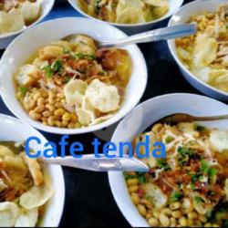 Bubur Ayam   Sate Usus/ati/ampela/telor