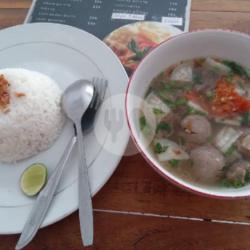 Nasi Soto Sapi Bakso