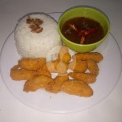 Nasi Chicken Rendang Teh