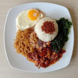 Nasi Gila Super Pedas / Tidak Pedas