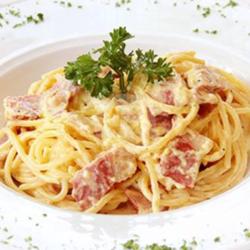 Spaghetti Alla Carbonara (pork)