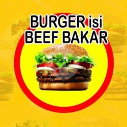 Burger Isi Beef Tebal