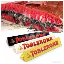 Toblerone Keju Pisang Red Velvet