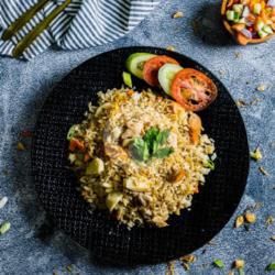 Nasi Goreng Ayam Dengan Rempah Nusantara