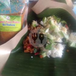 Nasi Pecel Pincuk   Telor