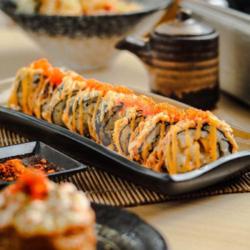 Fried Tuna Spicy Roll.