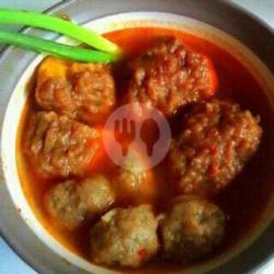 Tahu Bakso Kuah Pedas