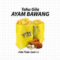 Tahu Gila Ayam Bawang Pedas