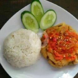 Nasi Geprek Telor