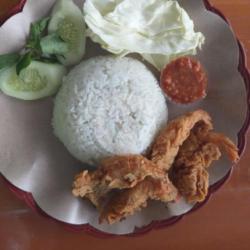 Udang Kriuk   Nasi