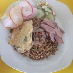 Nasi Goreng Sosis   Telor