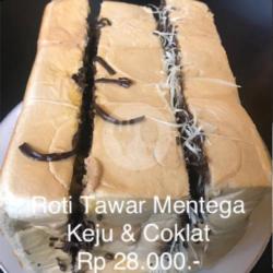 Tawar Mentega Keju Dan Coklat