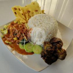 Nasi Pecel   Ampela Ati