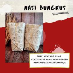 Nasi Bungkus Otak Gulai  Telur Gulai