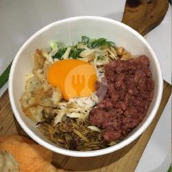 Bubur Ayam Telor Kornet