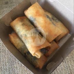 Lumpia Pisang Coklat Keju