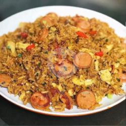 Nasi Goreng Sosis   Telur Dadar