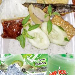 Peyetan : Lele   Nasi   Pop Aic Melon