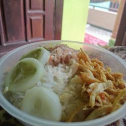 Nasi Ayam Suwir Sambel Matahh   Pete