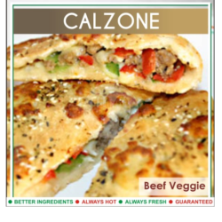 Calzone Beef Veggie