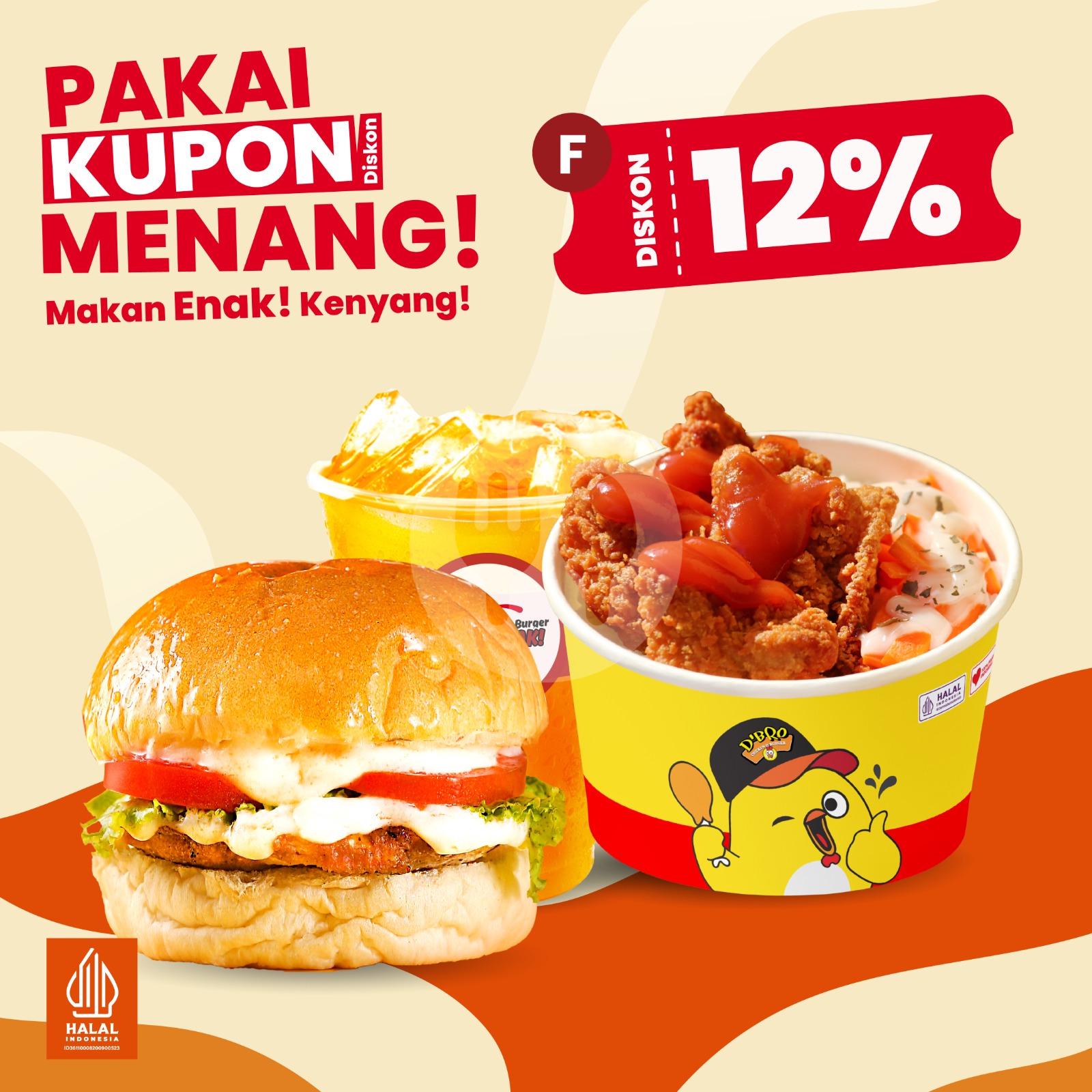 DBRO Chicken & Burger, Cilendek - GoFood