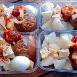 Paket Hemat Lontong Kuah Kacang