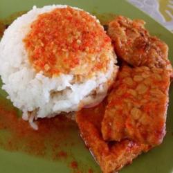 Nasi Bumbu Bali Tahu Tempe