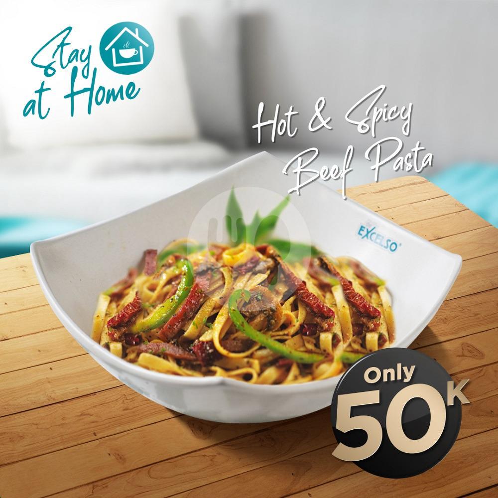 Hot And Spicy Beef Pasta (Spaghetti/Fettuccine)