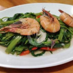 Tumis Kangkung Udang Super