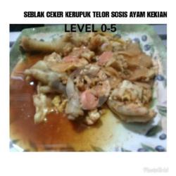 Ceker Kerupuk Ayam Telor Sosis Cilor