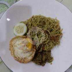 Mie Goreng Instan Hijau Daun Bayam,tanpa Msg,dan Pengawet (2)