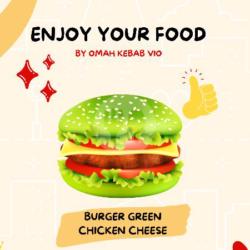 Burger Green Chicken Chesee