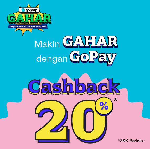 GAHAR - Cashback 20%