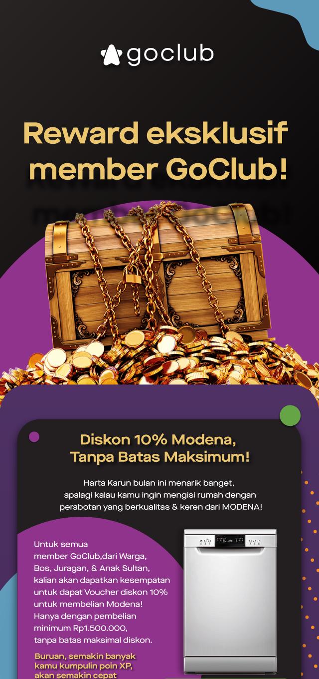 Reward eksklusif member GoClub
