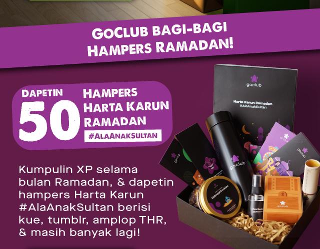 GoClub bagi-bagi Hampers Ramadan
